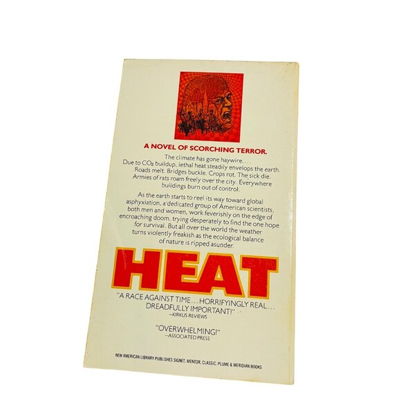 Heat By Arthur Herzog Vintage 1978 Paperback Novel - Picture 3 of 6